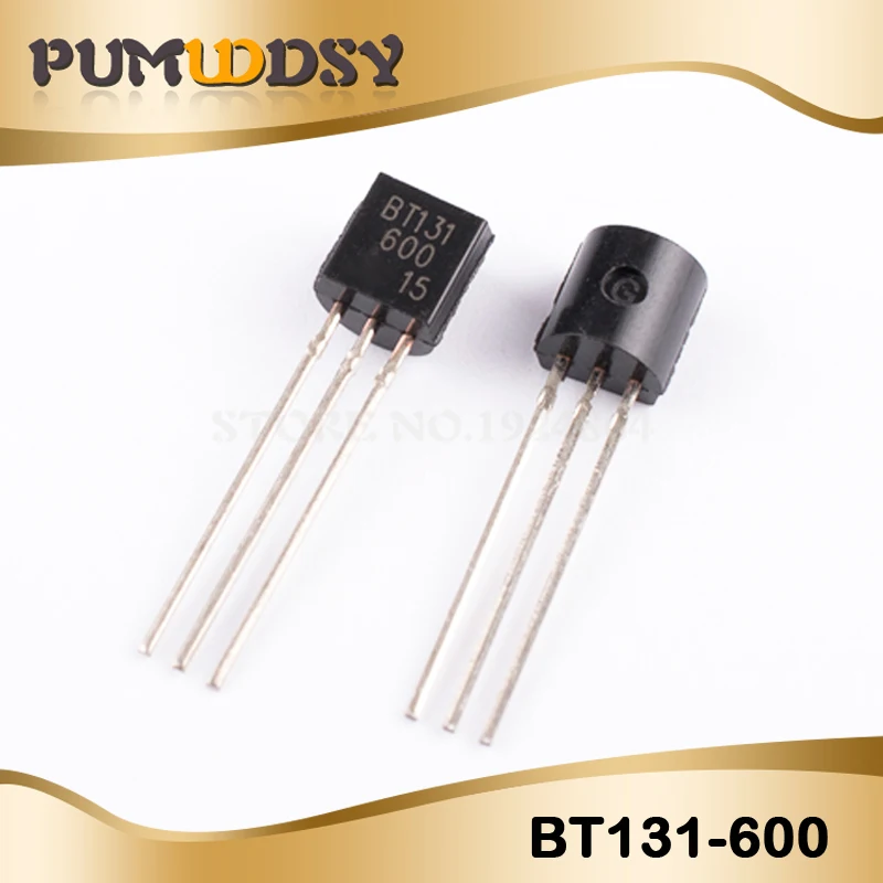 50 шт. BT131-600 BT131 TO-92 симисторов 600V 1A IC