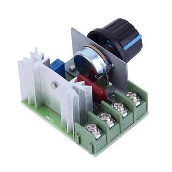 

High Quality 1pc SCR Electronic Voltage Regulator Module Speed Control 2000W AC 220V Controller Worldwide Top Sale