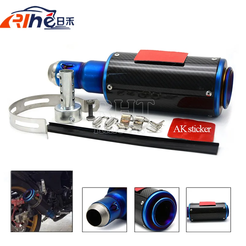 Motorcycle Modified Exhaust Pipe Scooter Motorbike Exhaust Muffle pipe For Suzuki GSXR600 GSXR600/250 K4 2004 2005 Yamaha