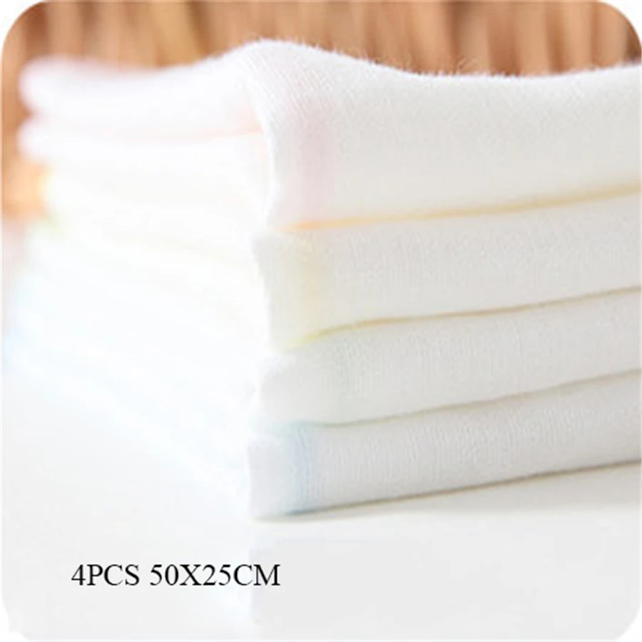 Muslin Cotton Newborn Baby Towels Bath Gauze Wash Cloth Bamboo Fiber