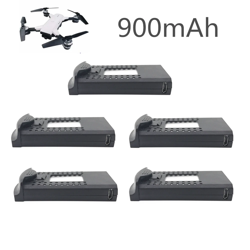 

Аккумулятор 3,7 в для SG700 DM107S S169 3,7 в 900 мАч Lipo, запасные части для радиоуправляемого квадрокоптера, вертолета, дрона, аксессуары