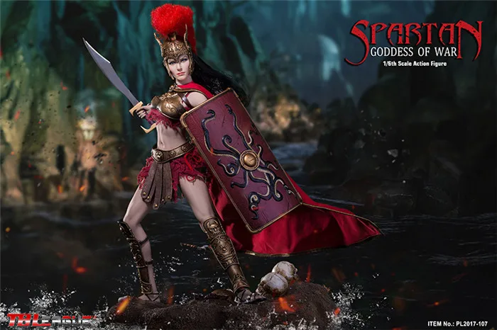 

Full Set TBLeague PL2017-107 1/6 Spartan Goddess of War with accCollectible Action Figure Doll