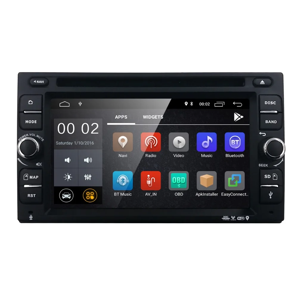 

Quad Core Android 8.1 Car dvd Multimedia player universal video 2din audio for nissan xtrail Qashqai juke 2G+16G gps navigation