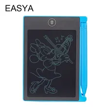 EASYA 4,4 дюймов ЖК-доска для письма почерк план коврик для детей экран для записей доска для рисования с ручкой 20 шт./лот