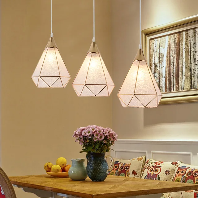 LukLoy จี้โมเดิร์นโคมไฟเพดาน Loft สำหรับห้องครัว Led จี้ไฟ Hanglamp แขวนโคมไฟ Led โคมไฟ-ใน โคมไฟแบบห้อย จาก ไฟและระบบไฟ บน