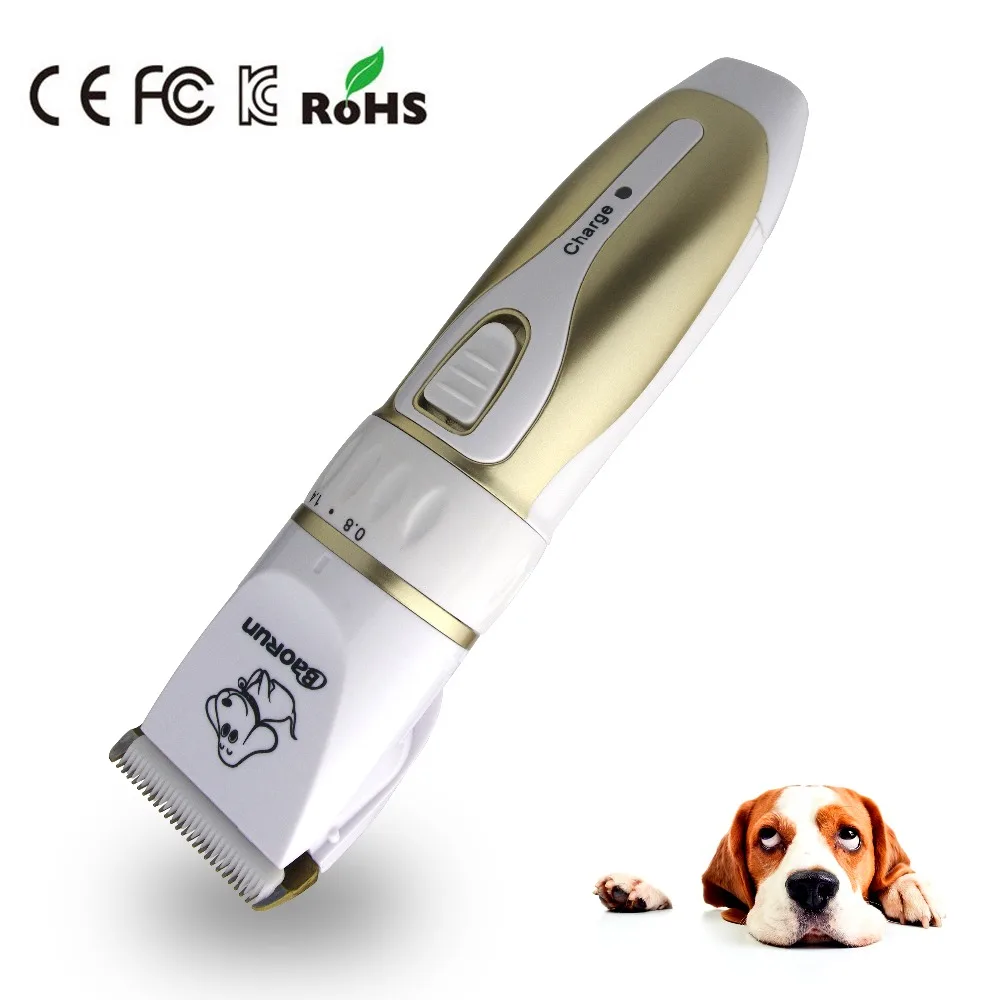 Professional Rechargeable Electric Dog Hair Trimmer Cat Low noise Safe