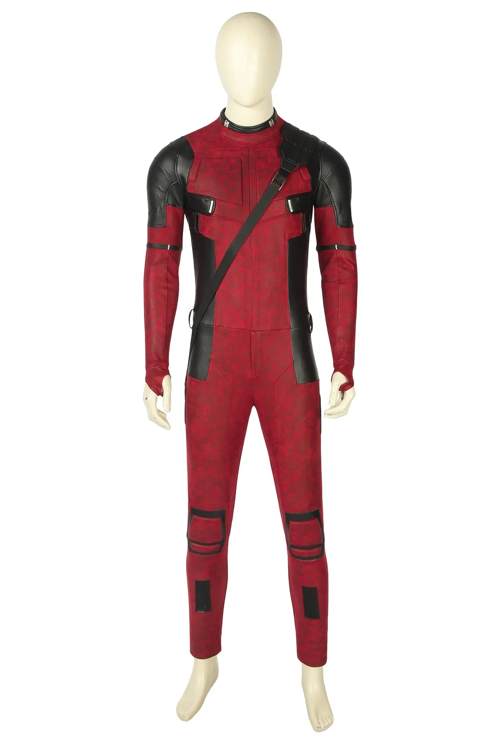 Deadpool Cosplay Costume From X-men Superhero Suit No Mask No Boots Helloween Custom Made Mask Gloves Belt Any Size