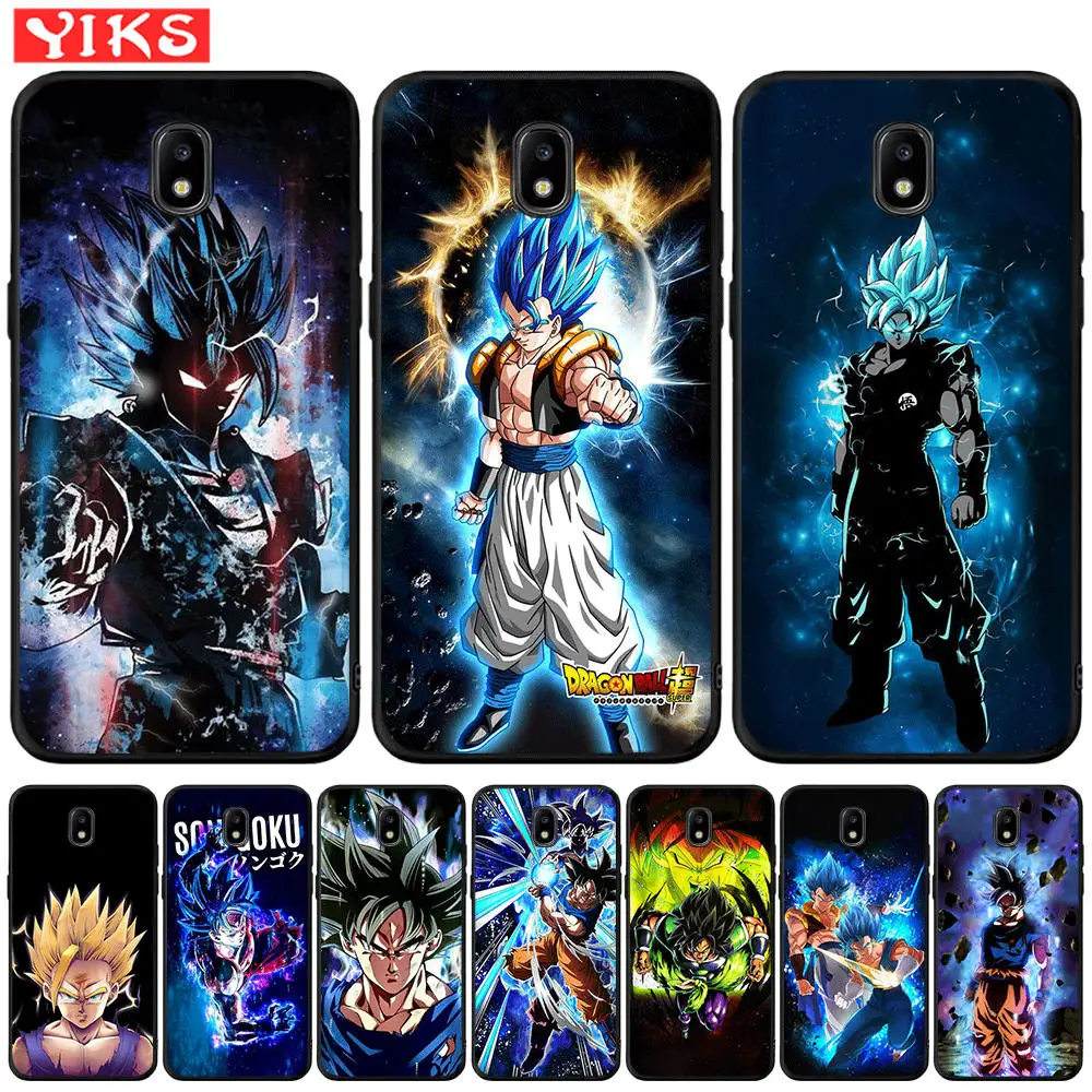 Dragon Ball Z Super DBZ Goku Модный чехол для samsung Galaxy J3 J5 J7 J2 Prime G530 J6 чехол для телефона мягкий чехол из ТПУ