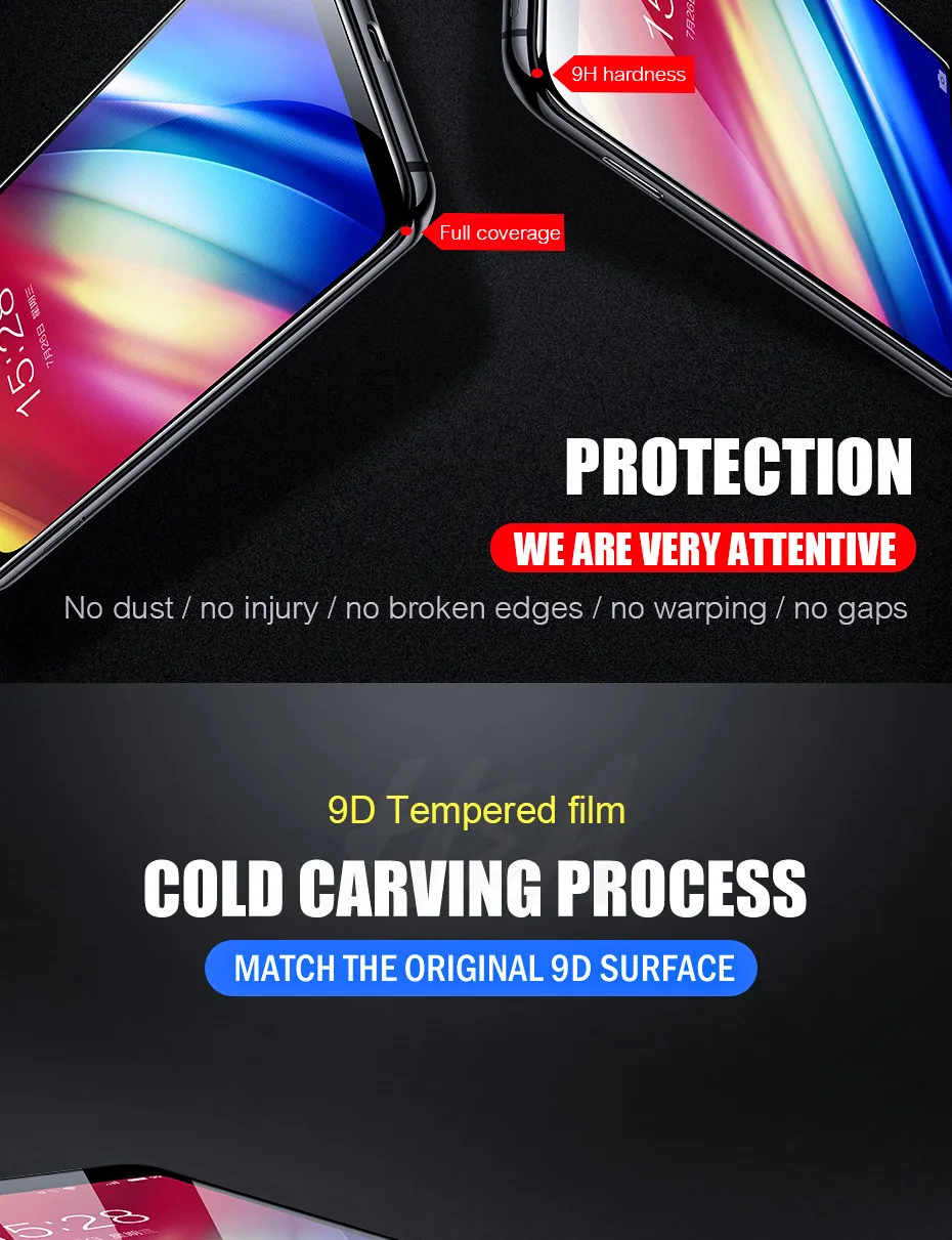 Изогнутое защитное стекло H& A 9D для samsung Galaxy A3 A5 A6 A8 J4 J6 Plus закаленное защитное стекло для экрана J8 A8