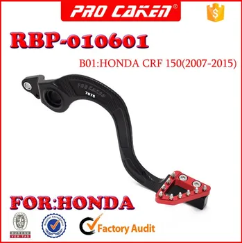 

CNC aluminum Billet rear Brake Pedal arm lever for honda CRF150R CRFC150R dirtbike offraod motorcycle motocross part accessories