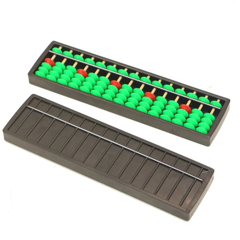 Пластиковый Abacus арифметические счеты соробан 15 цифр детские математические