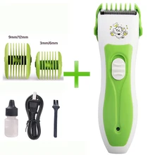 Rechargeable Baby Hair Trimmer Mute Design Hair Clipper Safe Machine to Haircut Suitable for Whole Family