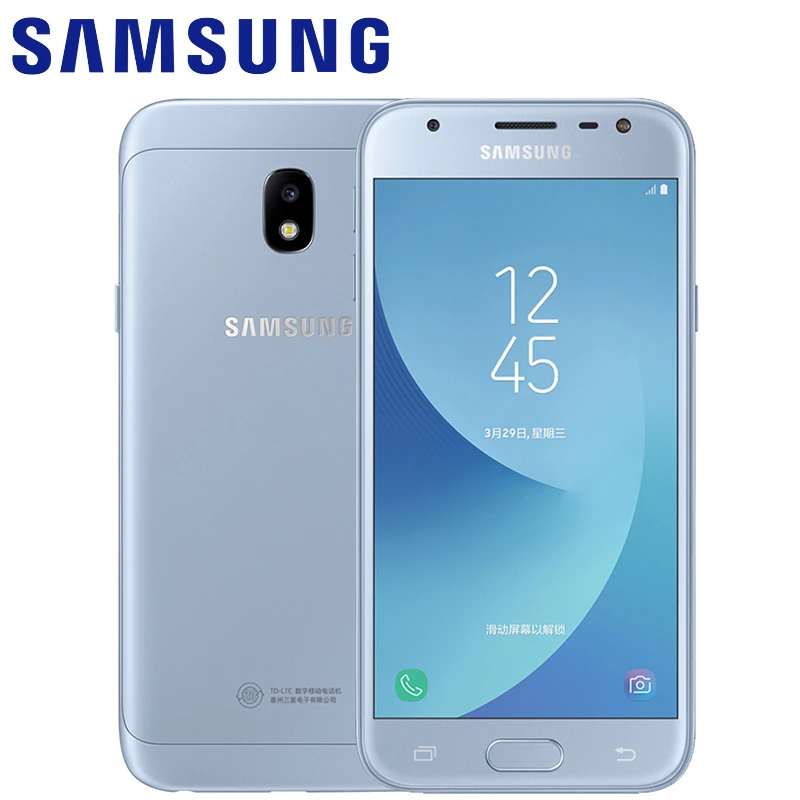 Original Samsung Galaxy J3 Pro 17 J3300 3gb 32gb 4g Lte 5 0 13mp Google Play Mobile Phone Snapdragon Fingerprint Id Mobile Phones Aliexpress