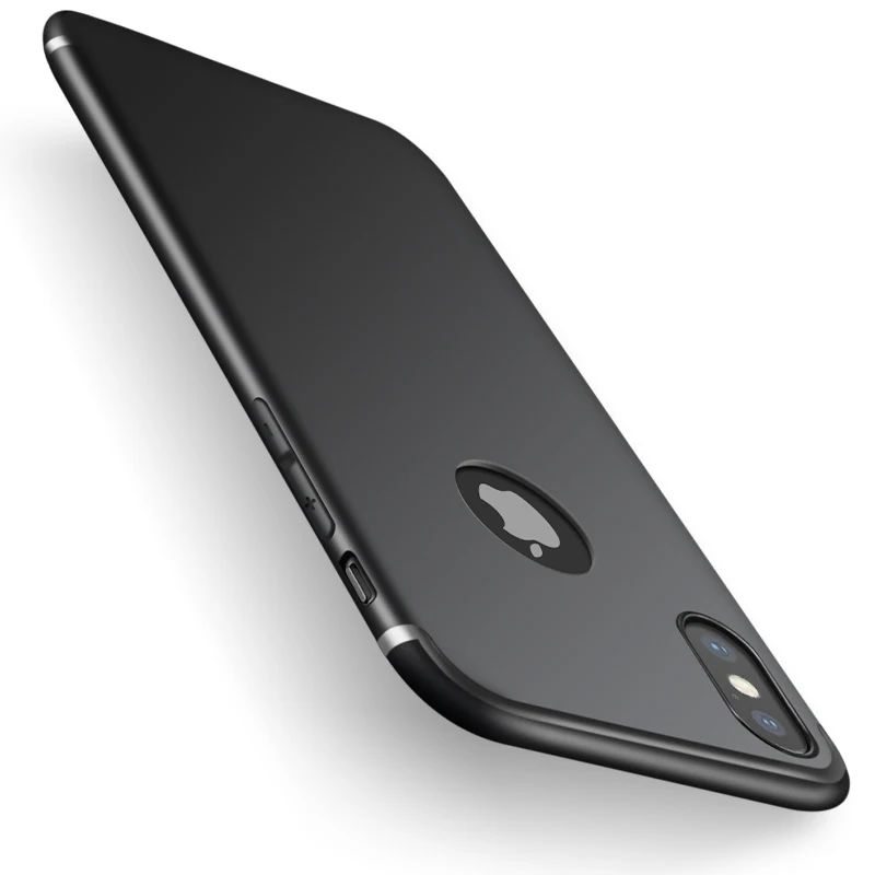 CAPSSICUM Ультратонкий Мягкий матовый чехол для iPhone X XR XS Max чехлы задняя крышка из ТПУ