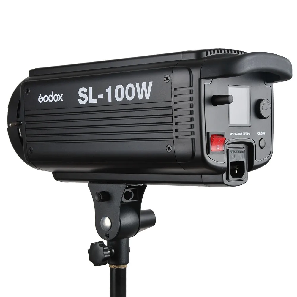 Godox SL100W 5600 К AC 100 ~ 240 В 50/60 Гц 16 Каналы студийная светодиодная непрерывная подсветка для видеосъемки Bowens