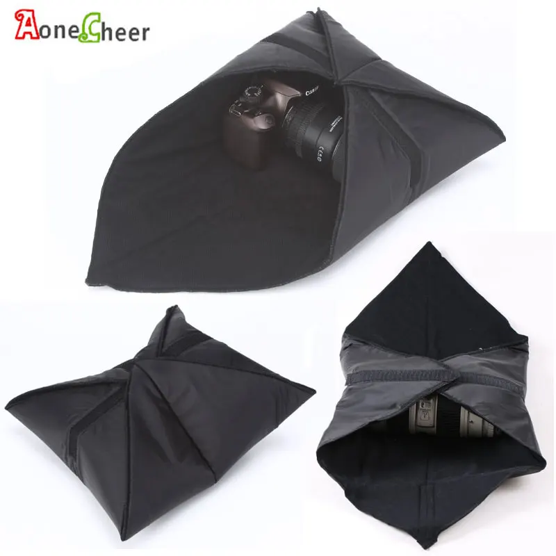 50x50cm Foldable Cloth Camera Bag Cover Lens Bag Magic Camera Wrapper