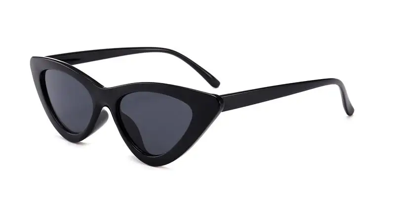 Винтажные Оттенки для женщин Ретро кошачий глаз солнцезащитные очки милые сексуальные белые треугольные очки трендовые очки «кошачий глаз» Gafas De Sol Oculos