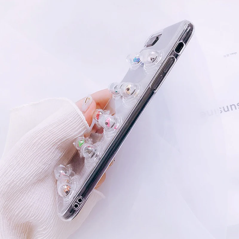 Чехол lovecom для iPhone 6 6S Plus 7 8 Plus X капсула "сделай сам" таблетки красочные человек ТПУ мягкий прозрачный чехол для телефона чехол s Coque