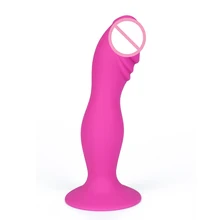 Silicone Prostate Massager Anal Plugs Strong Sucking Realistic Dildo Butt Plugs Erotic Anus Sex Toys For Women Men Masturbation