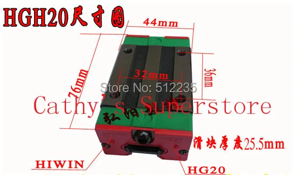 Taiwan high precision HGH20CA HIWIN linear guide bearing HGH20CAZAC hiwin rail block hgh20 slider HGH20CAZAC цена Taiwan high precision HGH20CA HIWIN linear guide bearing HGH20CAZAC hiwin rail block hgh20 slider HGH20CAZAC цены онлайн
