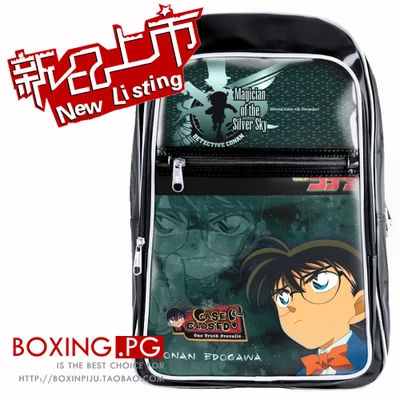 

Anime Detective Cona Cosplay Cos Edogawa Konan New tide package waterproof bag leisure backpack child birthday gift