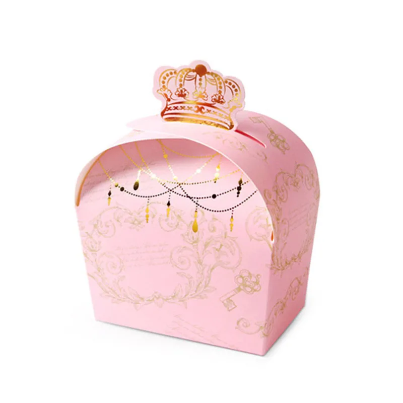 5 шт. высококлассная бронзовая Мерси сумка для конфет с короной французский спасибо Свадебные сувениры Подарочная коробка посылка на день рождения