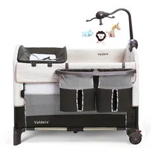 Valdera Складная Многофункциональная детская кровать, новорожденная переменная кровать Bb путешествия