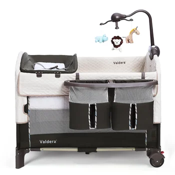 

Valdera Folding Multifunctional Baby Bed, Newborn Variable Bb Travel Bed