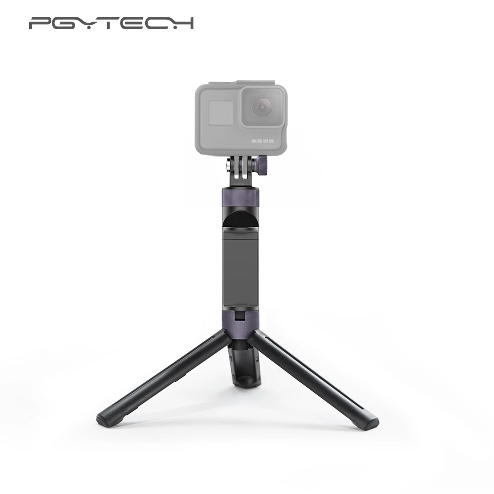 PGYTECH Hand Grip Tripod & Tripod Extension Pole for Gopro Hero 6 5 4