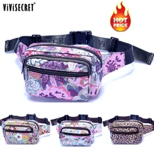 Новые дизайнерские Водонепроницаемый нейлон Для женщин цветочный Талия Бум Камера ремня сумка Fanny Pack Хип кошелек деньги сотовый Телефонные Чехлы Рождественский подарок