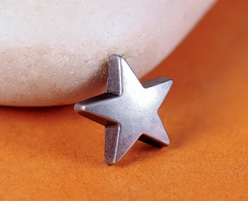 

30pcs STAR Metal Rivet Studs 5/8" (15mm ) Leather Crafts Purse Belt Decor Concho