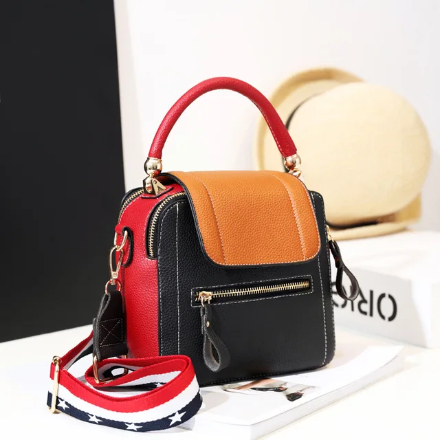 2018 Fashion Cute Small Handbags Pu leather Women Famous Brand With