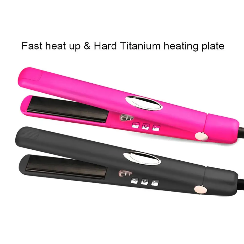 

Electric Ceramic Infrared Negative Ion Flat Iron Hair Straightener Curling Tool