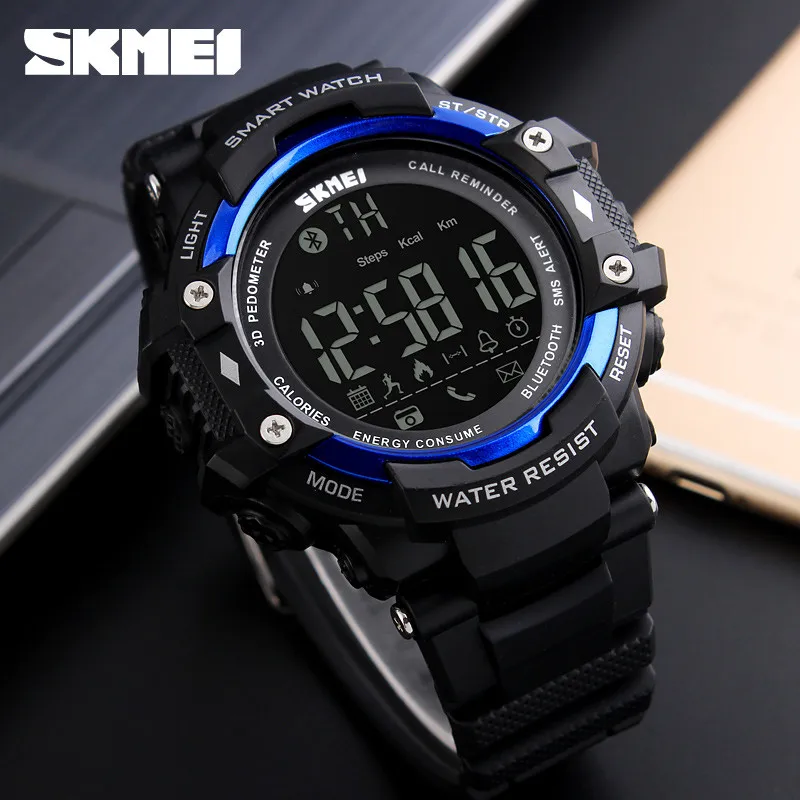 fitness watches for women SKMEI Smart Watch For Apple Android Women Sports Watches Bluetooth Pedometer Camera Smartwatch Waterproof Wristwatches men's water resistant watches