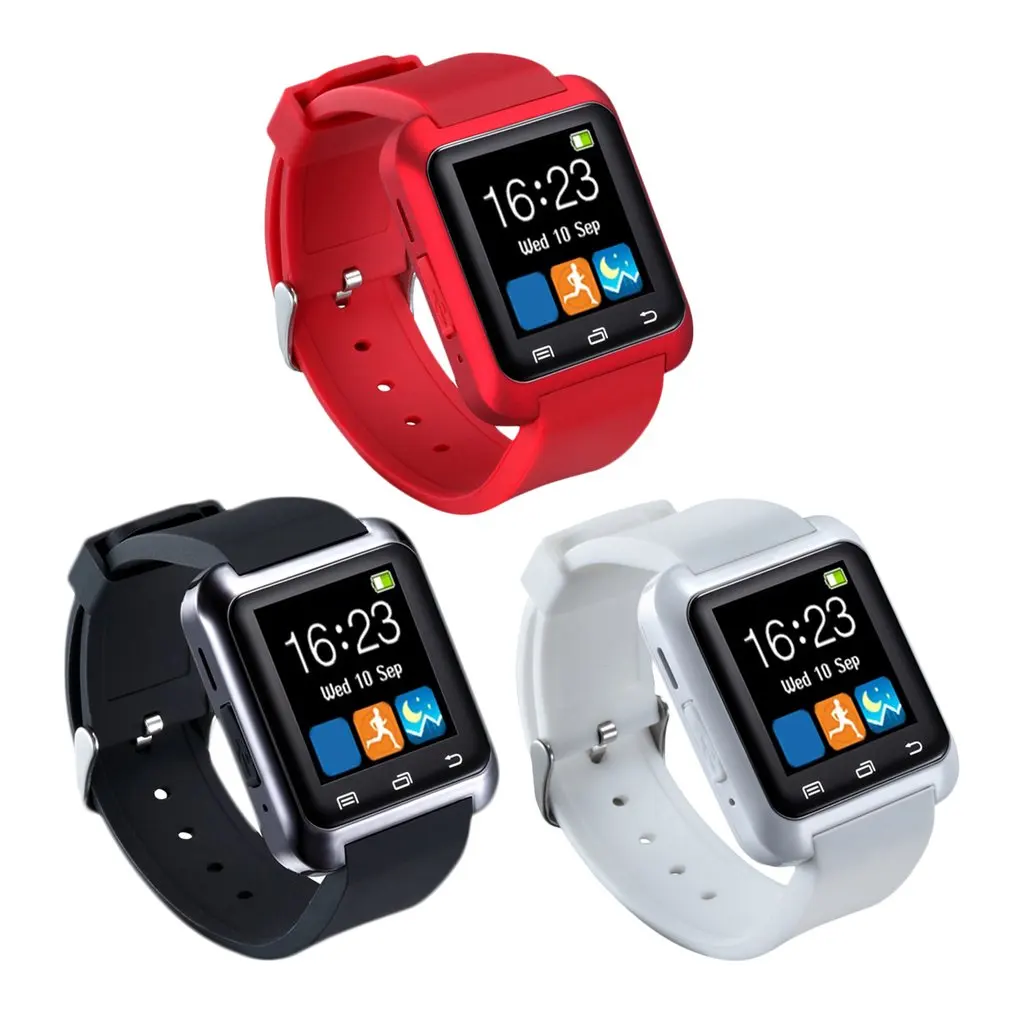 

U80 Bluetooth Smartwatch Fitness Pedometer Sleep Monitor Drink Sedentary Remind Wearable Device Sports Wristwatch