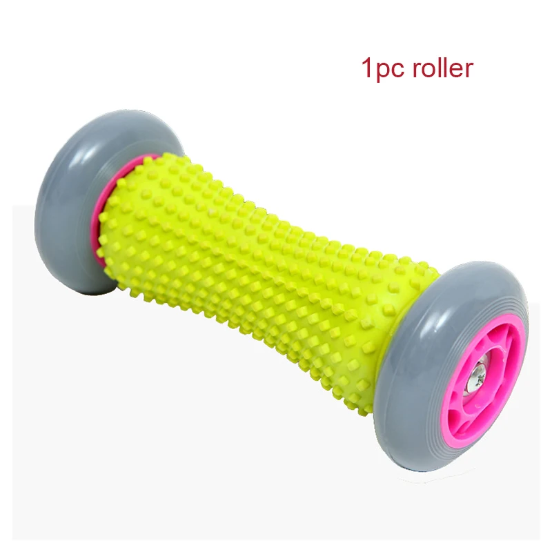 

Foot Roller Massage for Relief Plantar Fasciitis Reflexology Back Leg Muscle Massager + 2 Spiky Ball EK-New