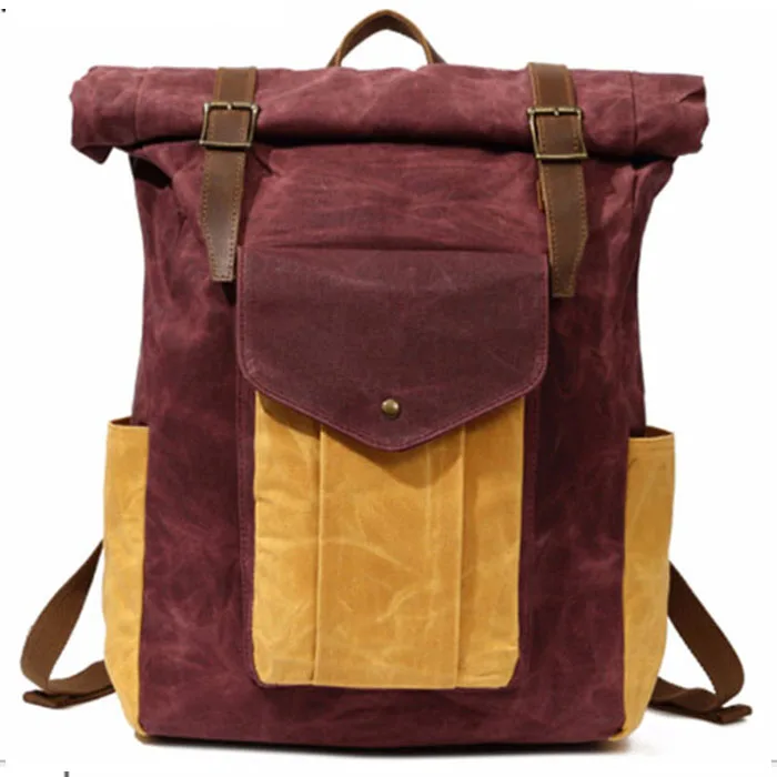 

New Arrival Men's Canvas Backpack Bag Male Brand Laptop Notebook Rucksack Mochila for Men Back Pack school backpack bag