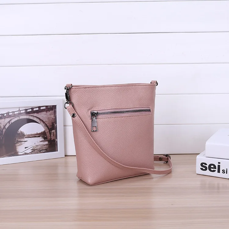 Women genuine leather crossbody bag 12