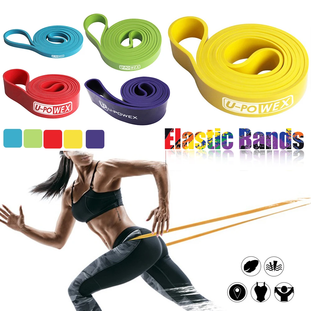 Эспандер для занятий фитнесом, упражнений, резиновый ремешок, гимнастический эспандер, усиленный тренировочный силовой браслет, фитнес-резинки