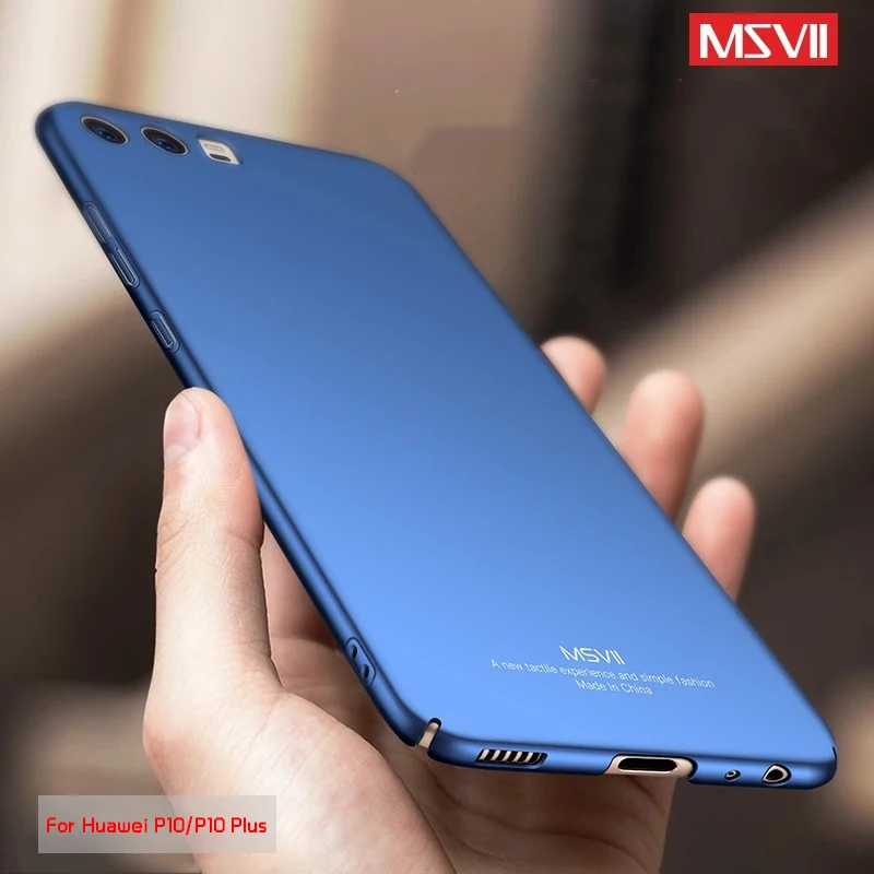 Чехол для Huawei P10 lite MSVII брендовый чехол huawei P9 Роскошный ультра тонкий жесткий ПК