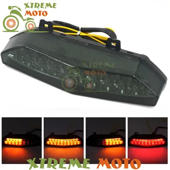 

Motorcycle Rear Turn Signal Tail Stop Light Lamp Integrated For Kawasaki ZX6R 2007 2008 ZX10R 2008