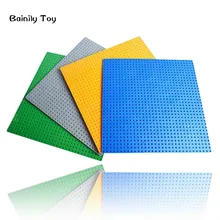 4 Pcs/lot 32*32 dot Small Particles Building Blocks Base Plate duploes Baseplate compatible with legoe Kids Bricks Baseplate