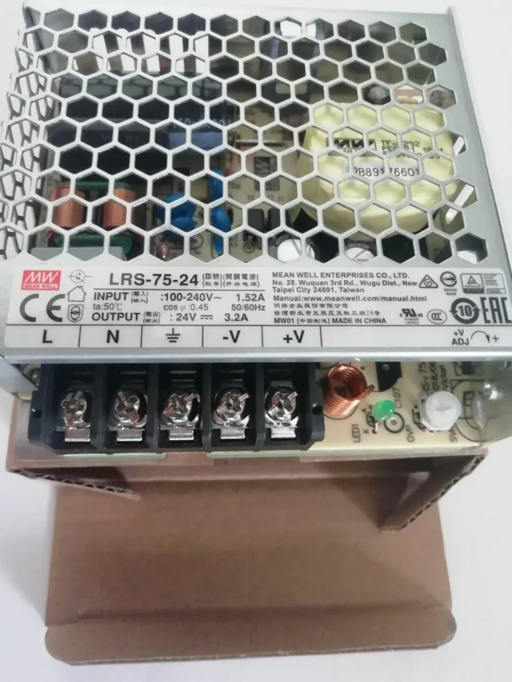 75W-24V Common rail tester cri200 power modulesINPUT 100-240V 1.52A OUTPUT 24V 3.2A
