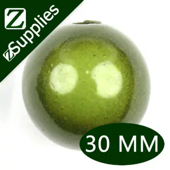 

30mm Blackish Green Round Miracle Beads,perle magique,Acrylic wholesale for 2013 hot Trend
