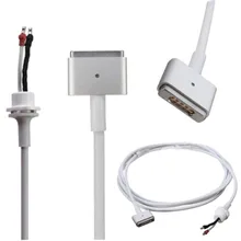 DC Кабель Т-образный разъем для зарядного устройства Magsafe2 Apple Macbook Pro Air 45 Вт 60 Вт 85 Вт ноутбук компьютер аппарат