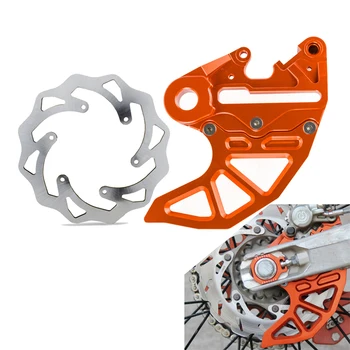 

Front Brake Disc Rear Brake Disc Protector Guard Cover For KTM 125 250 300 350 400 450 500 SXF EXC XCW XC SX EXCF XCF 2004-2018