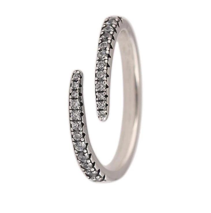 top quality 925 sterling silver open knuckle midi rings for women