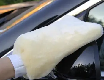 

Cashmere Microfiber Mitt Car Auto Wash Mitt Washing Cleaning Glove Shampoo Duster Brush Gloves