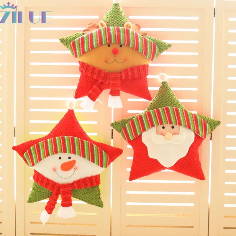 Zilue 1 قطعة/الوحدة عيد الميلاد لوازم الرجل العجوز ثلج النجمة الخماسية وسادة عطلة هدية المنزل مكتب أريكة وسادة زينة Zilue 1 قطعة/الوحدة عيد الميلاد لوازم الرجل العجوز ثلج النجمة الخماسية وسادة عطلة هدية المنزل مكتب أريكة وسادة زينة