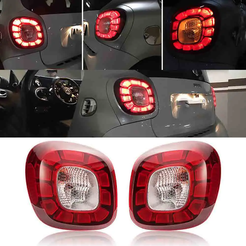Задний фонарь в сборе для Mercedes new Smart fortwo 453 forfour LED приводной свет струящийся